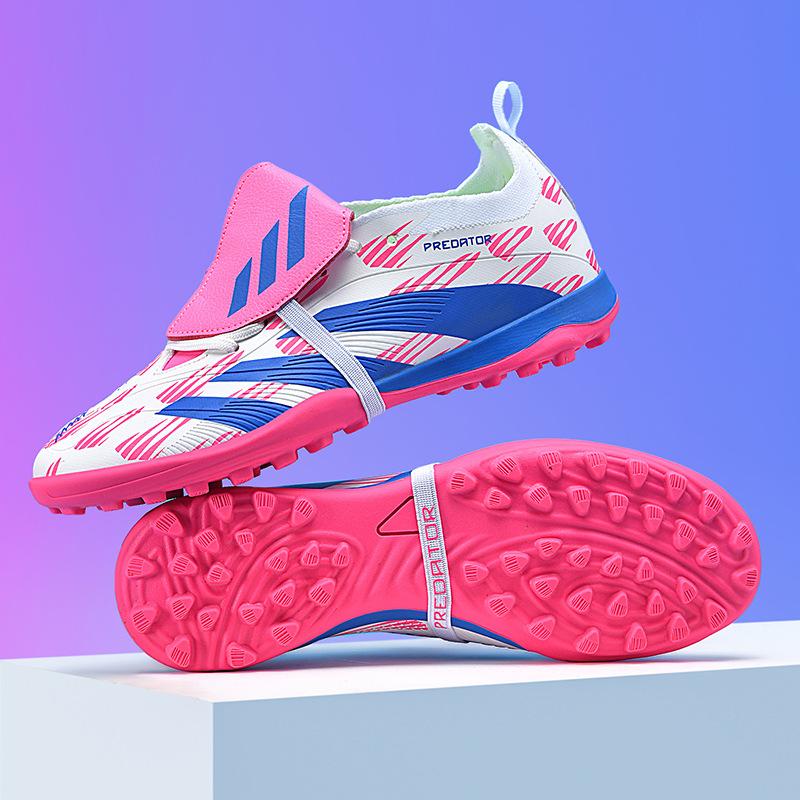 Nye fotballsko med flip-top herre lange negler knekte negler ungdomsspill treningssko damefotballsko