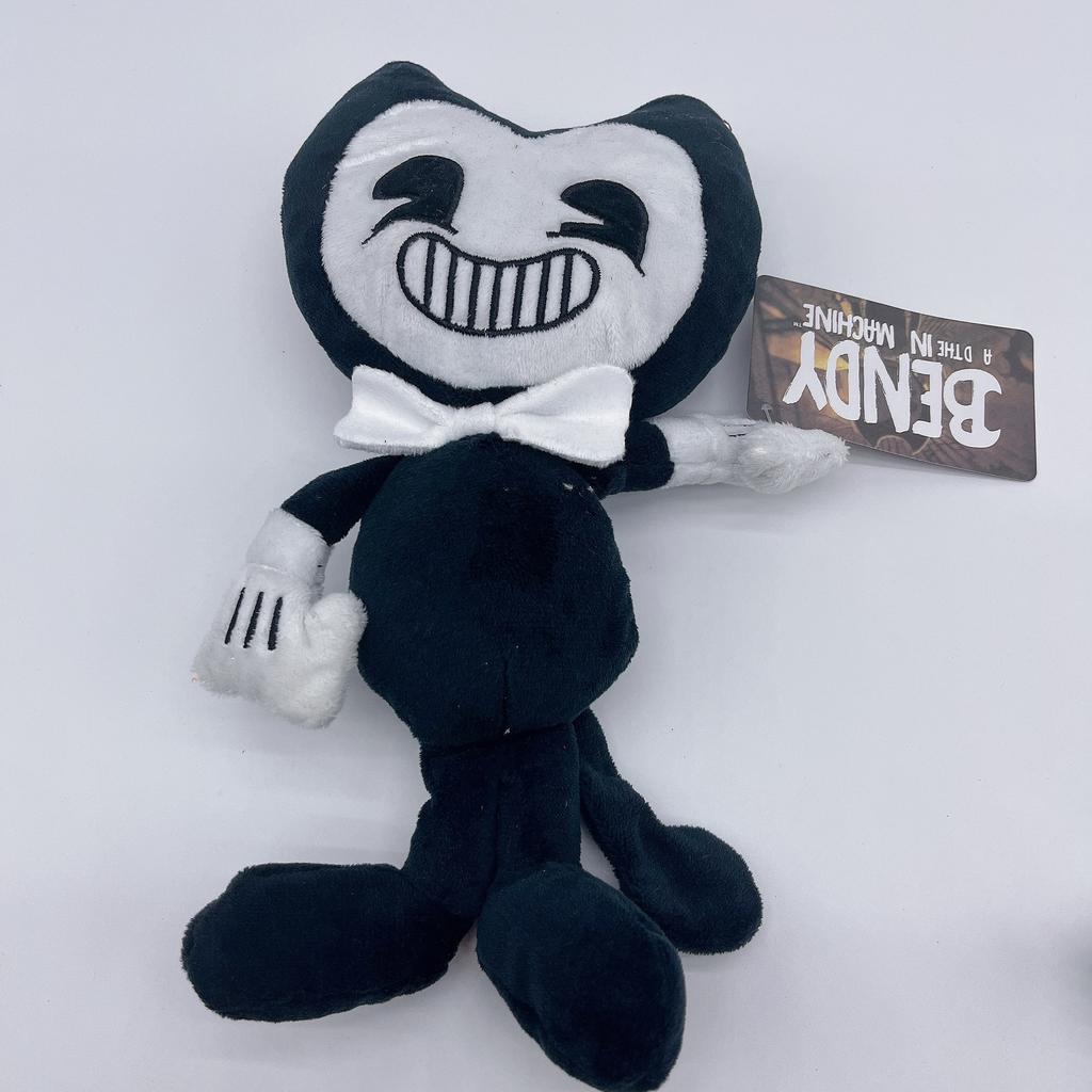 Thriller Game Bendy And The Ink, Plush Toy With Bendy Dog And Girl Doll