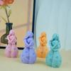 Top Quality 3D Mother Child Embrace Silicone Candle Mold DIY Handmade Soap Gypsum Resin Crafts Cement Mould Thanksgiving Gift