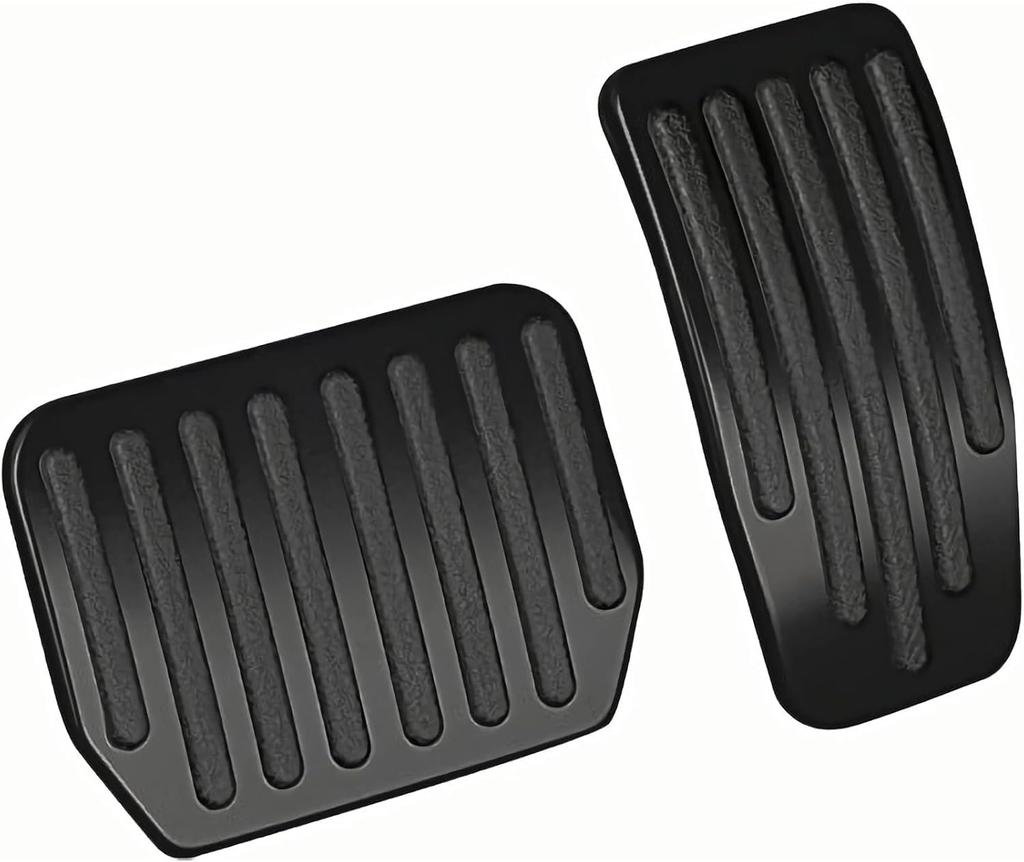 Copripedale in Alluminio Antiscivolo per Pedali Performance Tesla per Model Y(Ginepro) Model 3(Altopiano) 3/Y 2017-2026