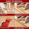 1PC 1m/39.37inch Self-adhesive Floor Cover Strips Carpet Edge Trim Strip Floor Transition Door Threshold Gaps Door Bottom Seali