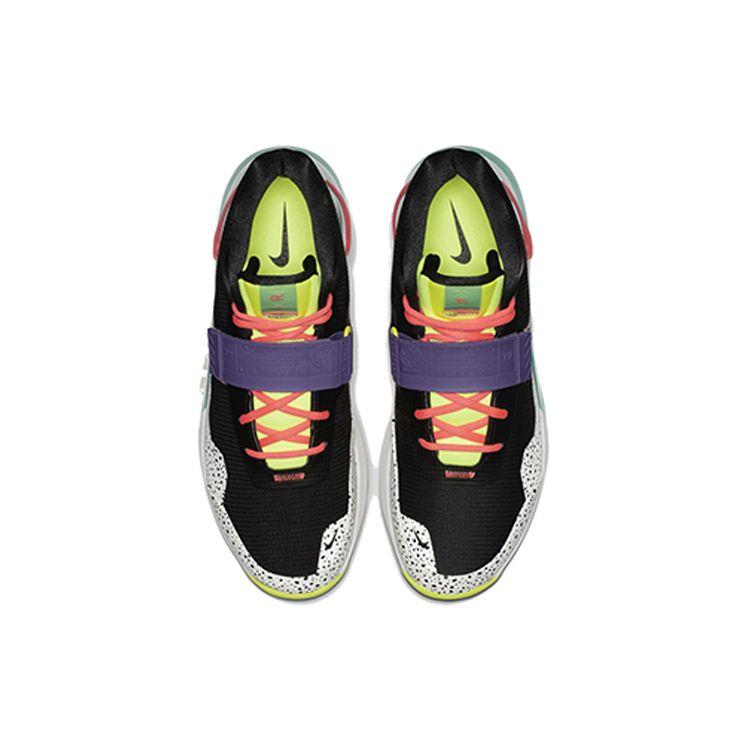 Nike Air Force Max EP Davis Anthony Lace-Up Non-Slip Wear-Resistant High-Top Basketball Shoes Men Sneaker Gray AR0975-005
