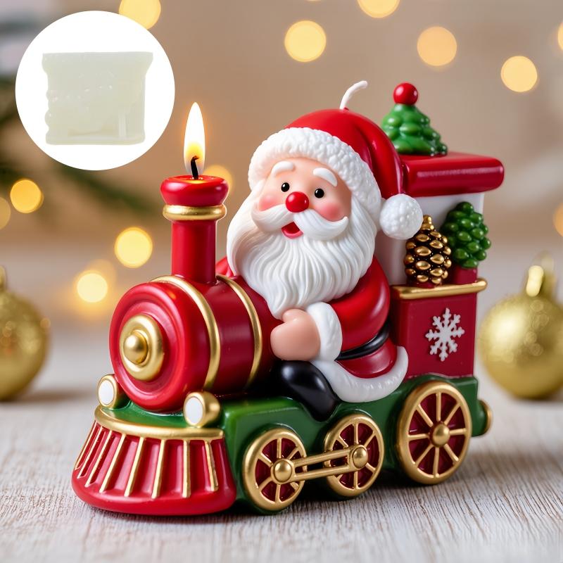 Moose Head Spherical Scented Candle Silicone Mold Reindeer Head Spherical Candle Mould Moose Resin Plaster Molds Christmas gift