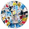 Haaland Graffiti Stickers 50Pcs Cross-Border Sports Football Star Decals for Skateboard Water Bottle Luggage