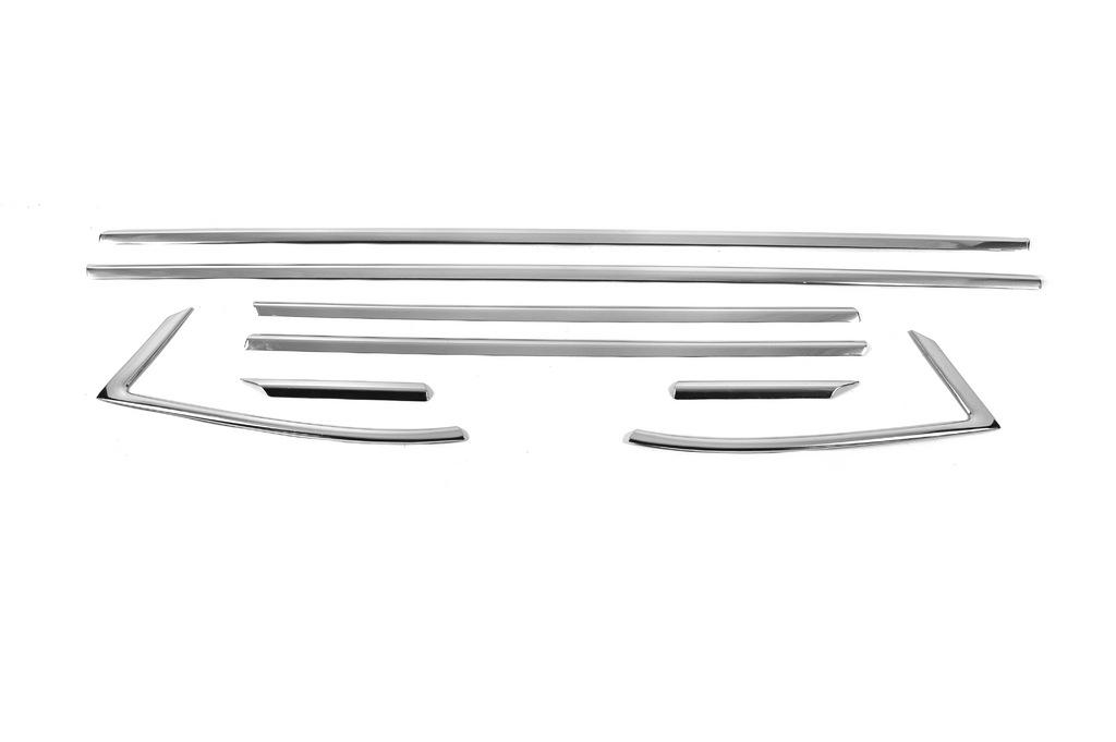 

Window trim (HB) (8 pcs, stainless steel) for Opel Astra K 2016-2021