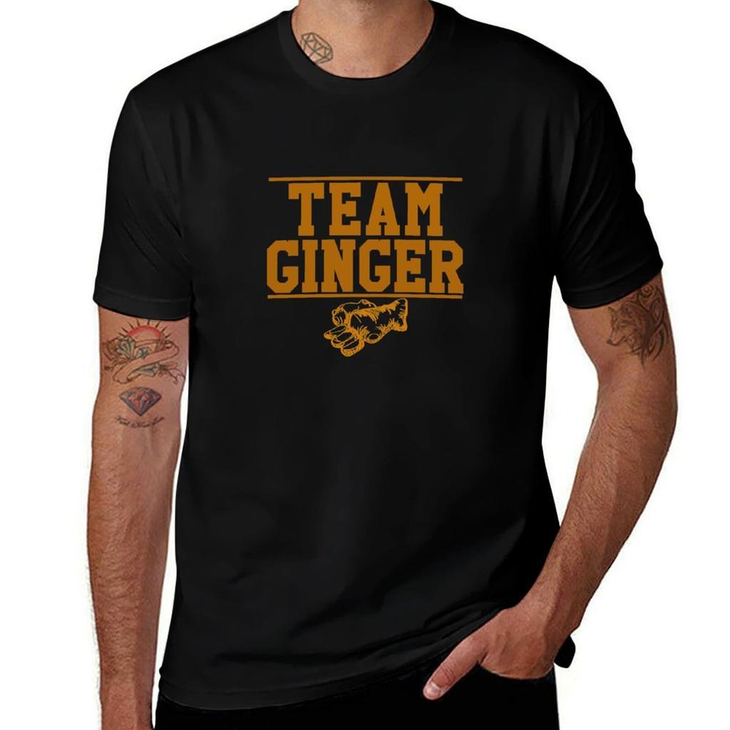Cute Funny Team Ginger Root Red Hair Gingers Redhead TShirt Christmas Casual Tee Shirt