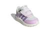 Adidas Neo Run 70S Slip Resistant Abrasion Resistant Low top Toddler Shoes White Pink Infant And Toddler ID1155