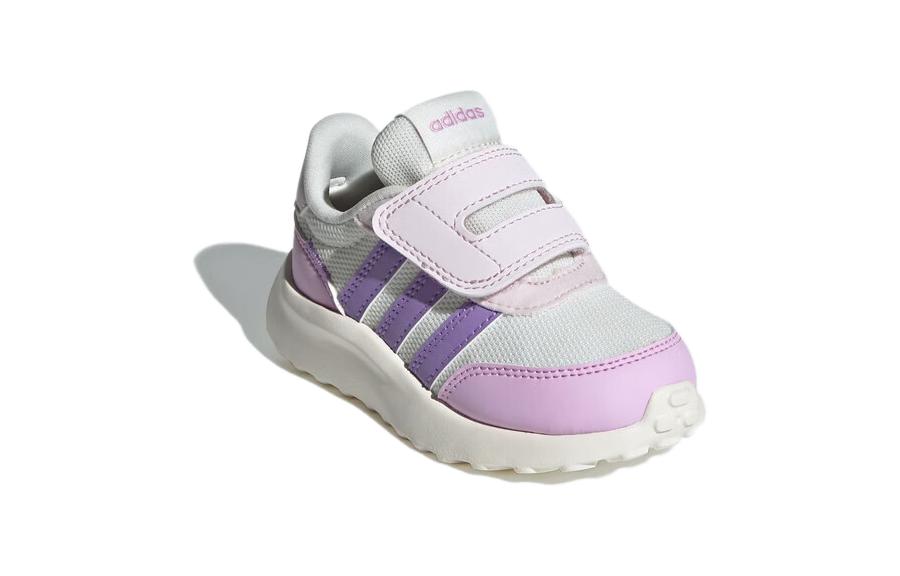 Adidas Neo Run 70S Slip Resistant Abrasion Resistant Low top Toddler Shoes White Pink Infant And Toddler ID1155