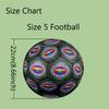 1pc FIFA World Cup Theme Standard Size 5 Soccer Ball, Gentle On the Feet, Designed Specifically for Matches and Training Football