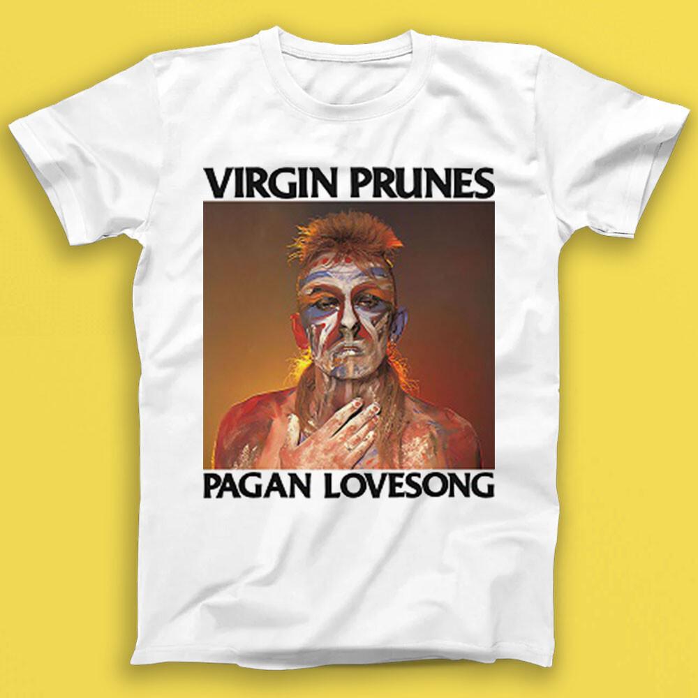 Virgin Prunes Языческая любовная песня Электронная рок-музыка Подарочная футболка 2029 S
