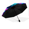 LotusandBall Pattern Pattern New Style Umbrella, 1 Piece Automatic Folding Umbrella, Portable Travel Umbrella, Outdoor Umbrella, Birthday Gift