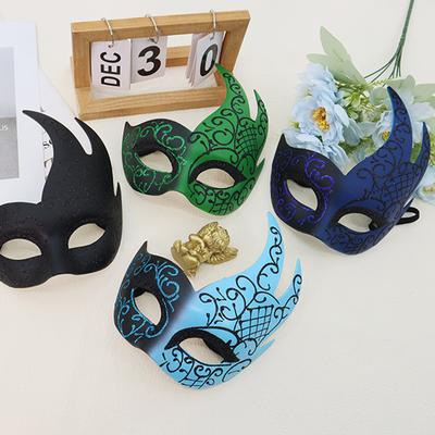 Mardi Gras Mask Women'S Men'S Masquerade Mask Vintage Venetian Musical Party Masks Halloween Carnival Cosplay Costumes MáScara