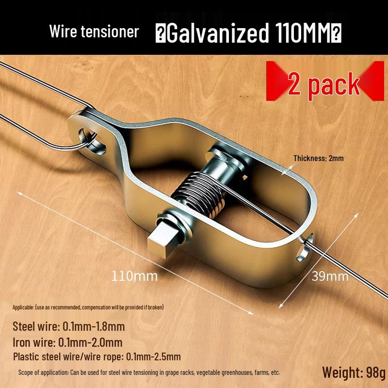 Stahldrahtspanner für Gewächshaus- & Spalierbefestigung