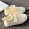 Little White Shoes Women's Summer Women's Shoes Milk Fufu Shoes Women's Ins Tide 2025 New Niche Popular Versatile Board Shoes