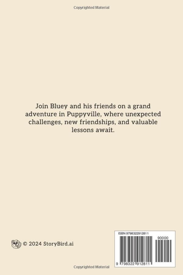 Bluey's Adventure in Puppyville: An Enchanted Forest Adventure