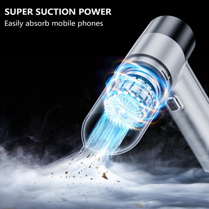 Cordless Car Vacuum Cleaner with 15000Pa/12000Pa High Suction, Handheld Auto Detailing Vacuum for Easy Storage Use