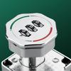 Home Security Drawer Combination Lock 3 Digital Code Wardrobe Code Lock Password Locker  Cabinet