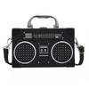 Ladies Radio Handbag Women Shoulder Bag Hard-shell Tape Recorder Case Phone Bag for Girl Purse