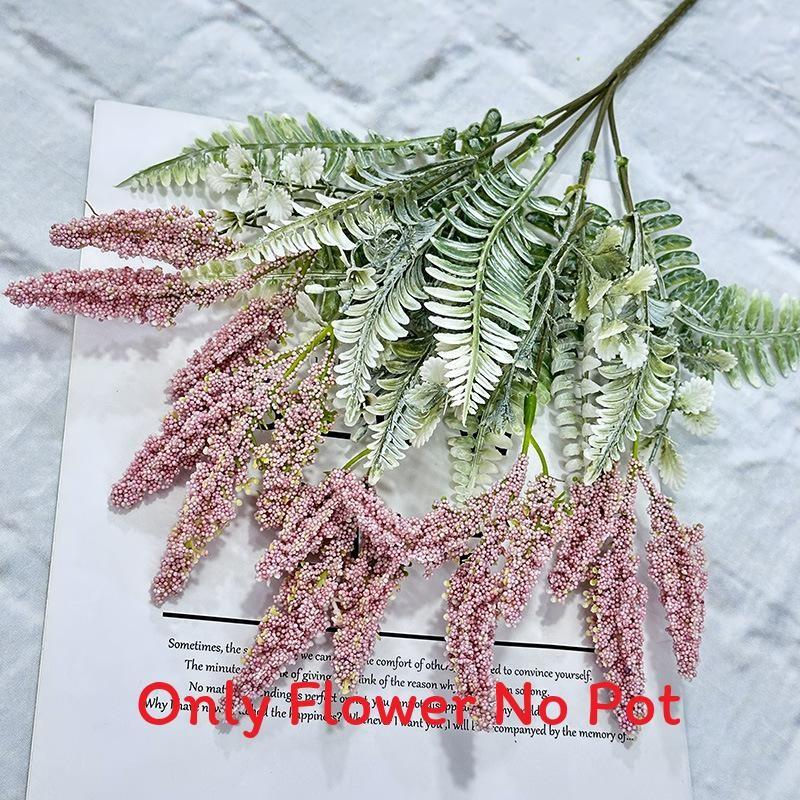Euphrasia Ten Pectinata Plastic Faux Flower Plant For Home Decor And Event Use