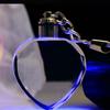 1PCS Free Personalized Gift Glow Keychain Gift with LED Light Love Family Holiday Commemorative Pendant Photo Keyring
