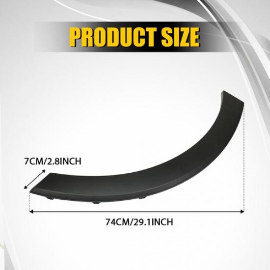 FENDER MOLDING FLARE TRIM Right Fit Side 2015-2024 Ford Transit BK3Z61278L00BB