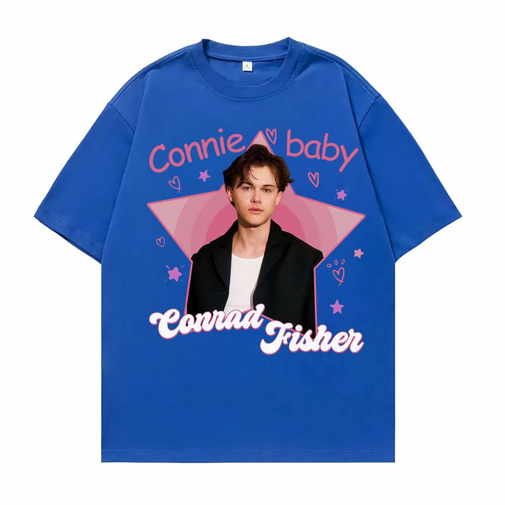 Team Conrad Fisher Connie Baby Graphics T Shirts Men Women Fashion Harajuku Fashion T Shirt Vintage Summer High Quality Tshirts