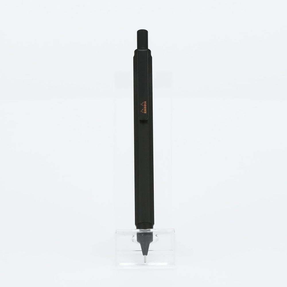 Rhodia Sharp Pencil Aluminum Hexagonal Body Hairline 0.5mm Black Cf9299