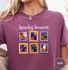Spooky Season T-Shirt: Halloween Stamps, Comfort Colors Tee