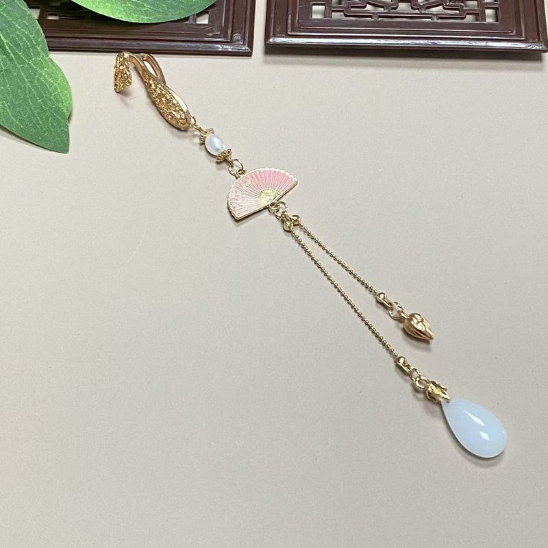Chinese Fad Cheongsam Lappet Pendant New Chinese Original Retro Style Corsage Ornaments Han Dynasty Tassel Brooch Ornament Accessories