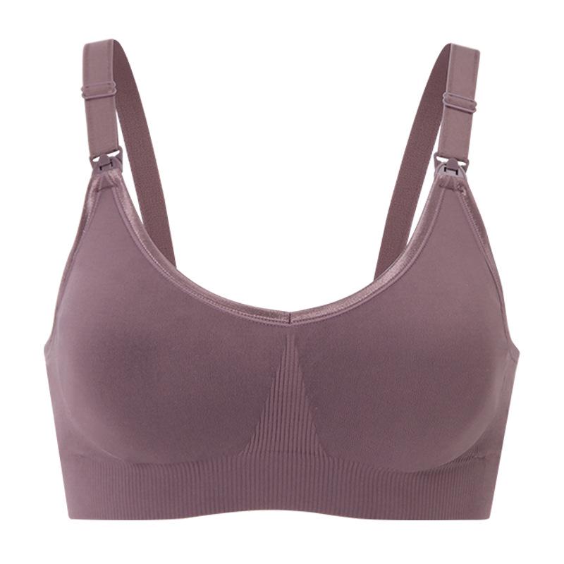 Nursing Bra 2024: Front Closure Maternity & Breastfeeding Underwear