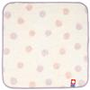 Nishio Imabari Towel Certified Hand Towel, Made In Japan, 100% Cotton, 20cm, Double-Sided Pile, Absorbent, Polka Dot Pattern, Imabari Mini Towel
