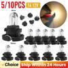 T4 12V 1.2W Car Auto Interior Instrument Light Bulbs Dashboard Lamps Light Universal For Honda Civic Toyota Nissan Mitsubishi