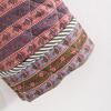 Jachetă de bumbac patchwork cu imprimeu pentru femei, matlasată, cu mânecă lungă, largă, scurtă, caldă, îmbrăcăminte exterioară de toamnă-iarnă pentru femei