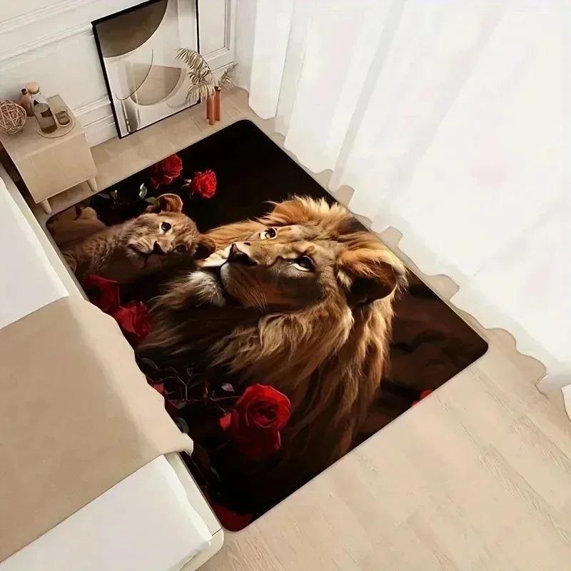 1 pezzo Tappeti da cucina con fiori Antiscivolo Tappetini per porta di casa Design pop Tappeto da bagno Tappetino da bagno Tappeto per casa Lavello Lavanderia Decor