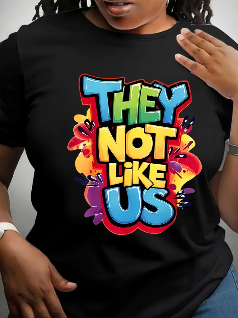 They Not Like Us Graphic T-shirt