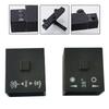Premium Black Thermostatic Handle Knob for Precise Shower Temperature Control