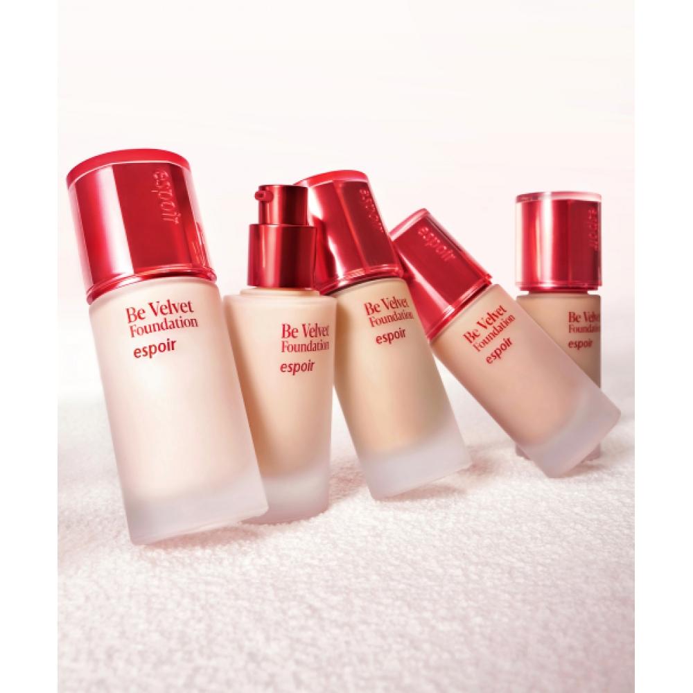 Espoir Velvet Foundation Spf22 Pa++ Mpn  Blender M + Mini Foundation  Tofu + 7g