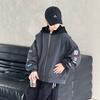 Boys Autumn Fake Two Piece Hooded Jacket For Big Kids