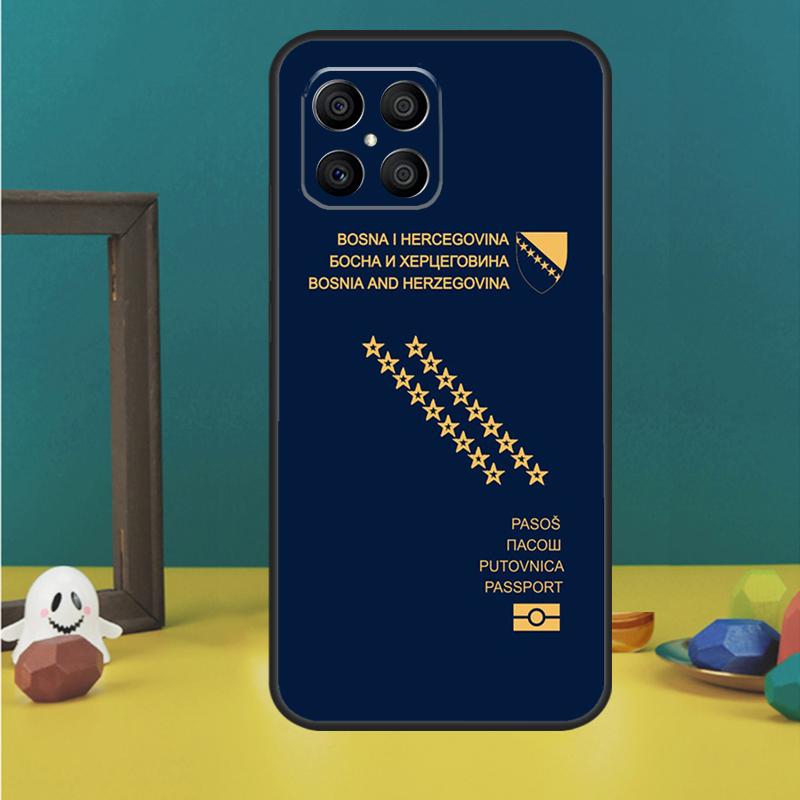 Bosnia Flag Phone Case For Huawei P40 Lite P50 P30 P20 Pro Nova 9 5T Honor X9 X8 X7 50 Back Cover