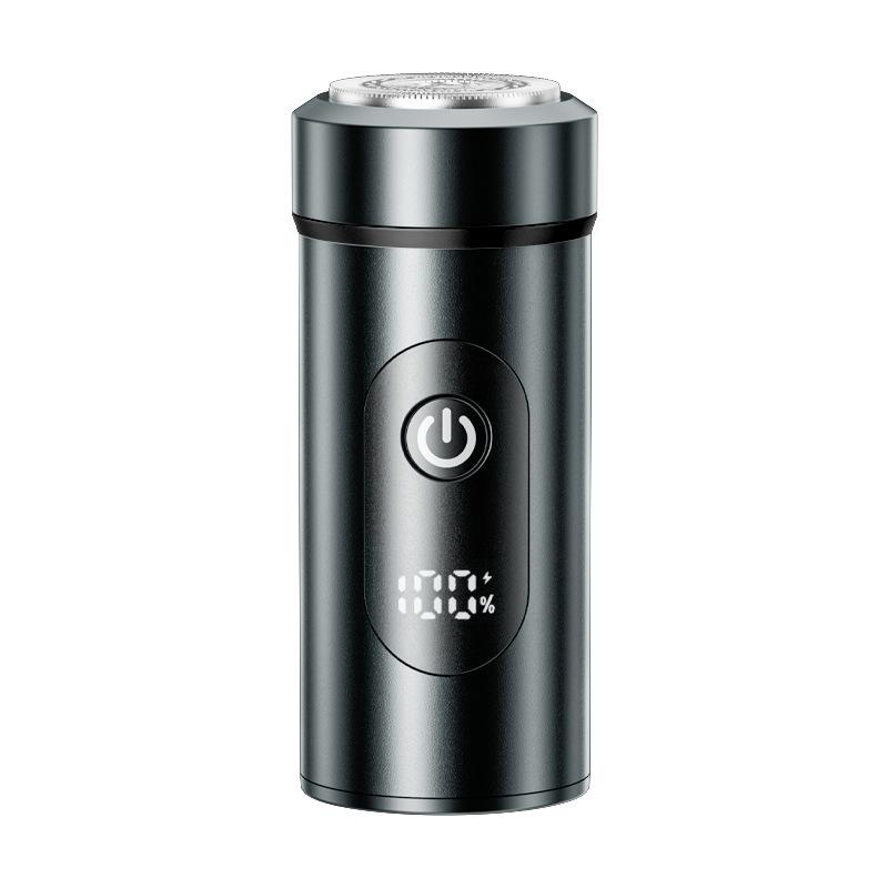 New Mini Shaver Small Steel Gun Car Shaver Electric Washing Shaver Shaver Shaver Portable Digital Display Shaver Strong Life