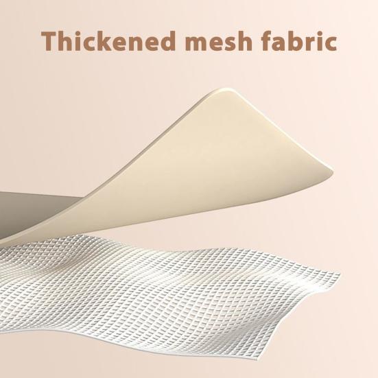 Wardrobe Hanging Storage Net Large Capacity Mesh Storage Bag with Hook Multi-tier Breathable Mesh Pouch for Socks Bras Underwear Dorms Bedrooms
