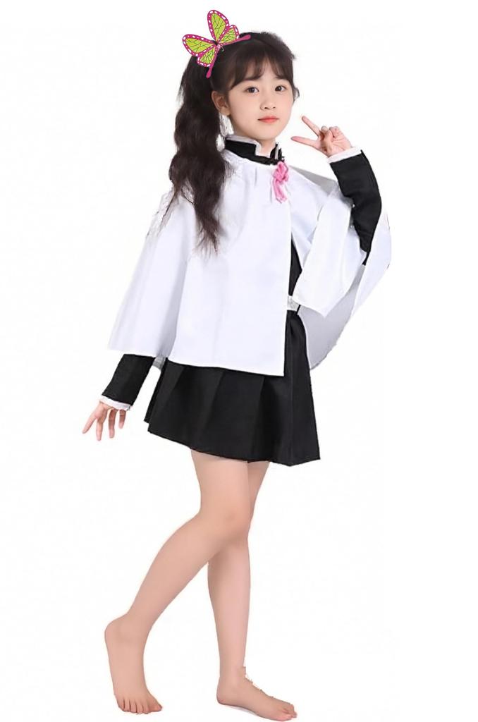Cosplay Costumes featuring Muichiro Giyu Shinobu and Perfect for school and stage Sizes Children's Tanjiro, Kanao, Tokito, Tomioka, Kocho, Zenitsu.
