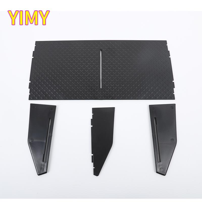 Пластик ABS Автомобильный Центральный Ящик для Перчаток Разделитель Ящик для Хранения Пассажирский Разделитель для Копилота Отделка для Организации Хранения для Ford Ranger + style 1