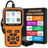 2025 Latest Obd2 Scanner Diagnostic Tool—Complete Engine Code Reader with Data Stream, Input/Management Readiness, Voltage Test, and Erase