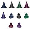 Fancy Dresses Party Wizard Witch Mantle Magician Outfit Cloak Halloween Women Men Cape Vampires Robe Cosplays Costumes