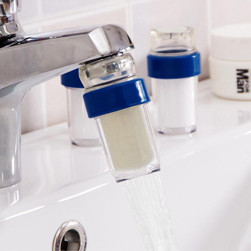 Kitchen Faucet Tap Water Filtration Purifier Head Splash Proof Faucet Water Quality Detector Mini Faucet Purifier Filtration Nozzle