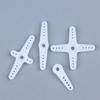 5 Sets Sg90 9G Servo Horn Arms Kit, Plastic Servo Replacement Horn With Mounting Screws For Sg90 Rc Servo Motor