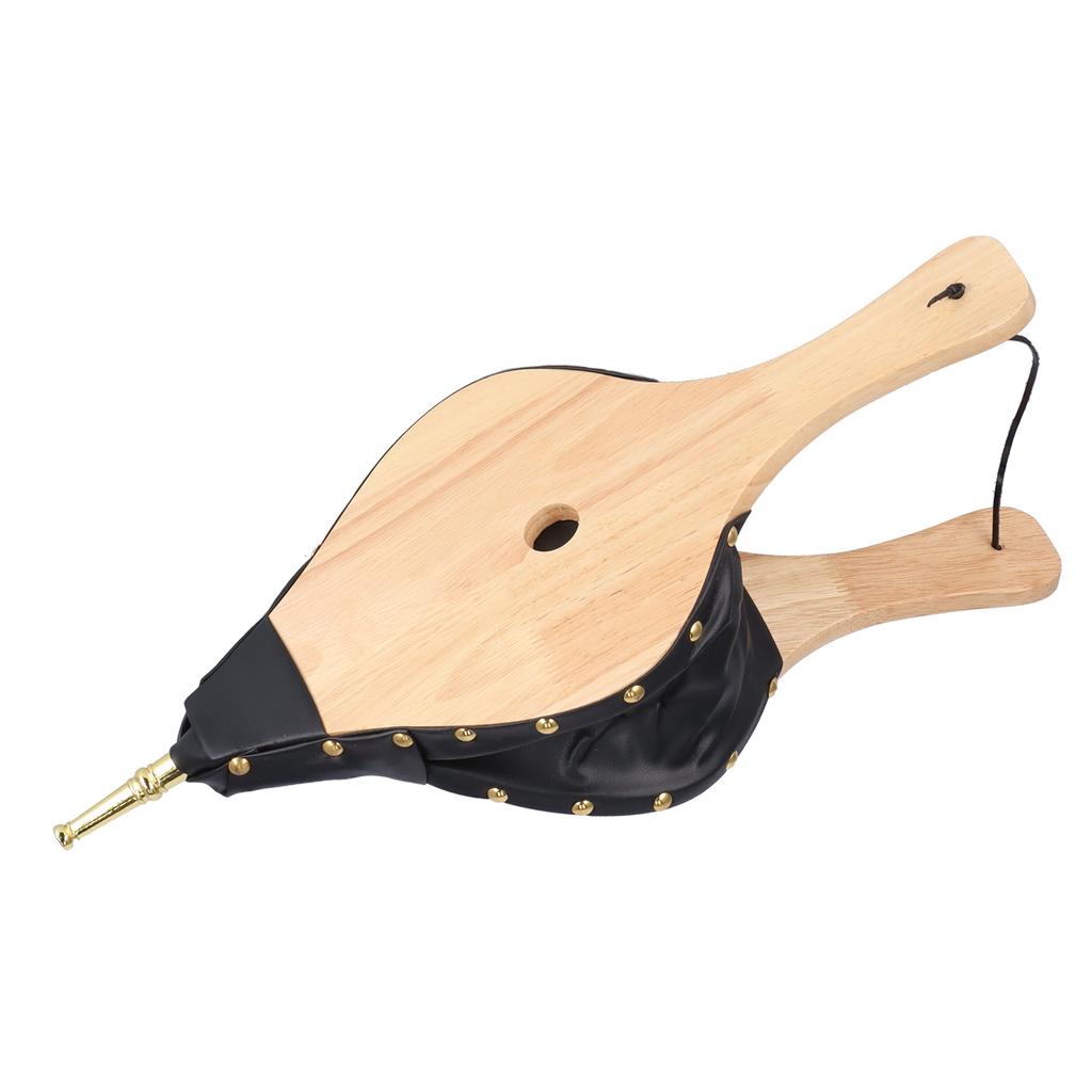 Wood Bellows Blower Fireplace Wood Air Blower Fire Tools for Outdoor Cooking Camping BBQ Grill