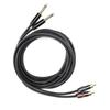 JORINDO Dual 6.35mm Male to Double RCA Male Cable o Distributor Connection CableJD6094‑3m