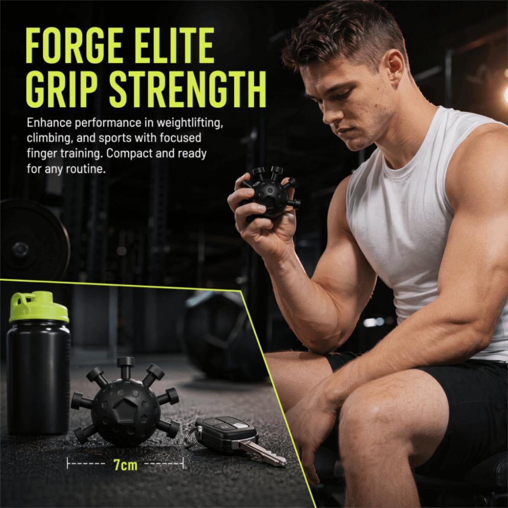 2PCS Muscle Building Finger Grip Strengthener 5 Finger Design Finger Exerciser For Forearm Training